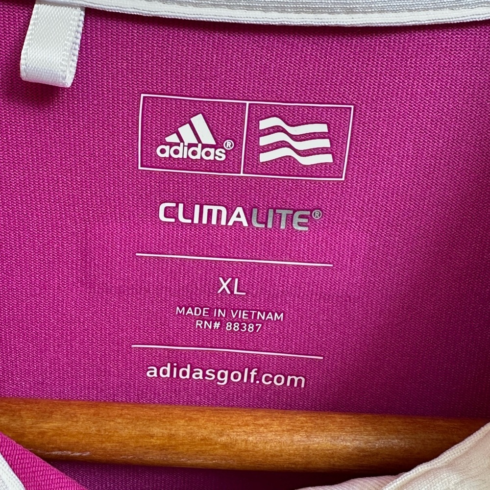 Adidas Euc Golf Women's Climalite Angular Stripe … - image 3